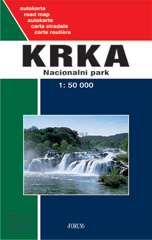 Ho U Knjigu Auto Karta Krka Nacionalni Park