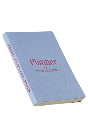 Planer tjedni Possibilites Printworks plavi