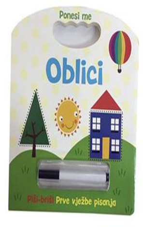 Piši - briši slikovnica: Oblici