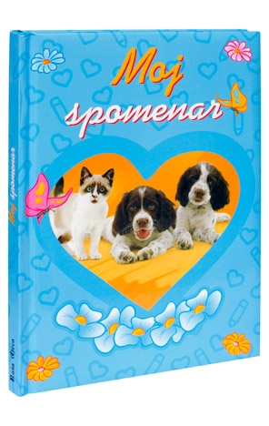 Moj spomenar – plavi