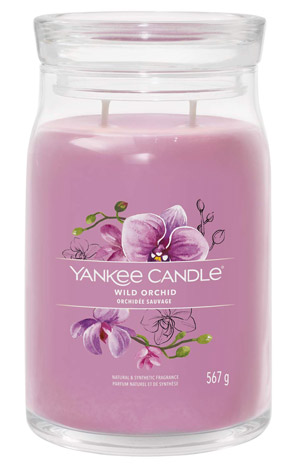 Svijeća large Signature Wild orchid Yankee Candle