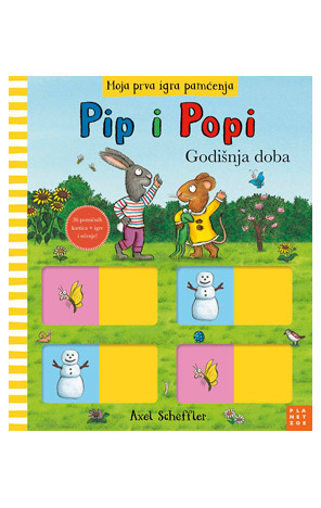 Pip i Popi: Moja prva igra pamćenja - Godišnja doba