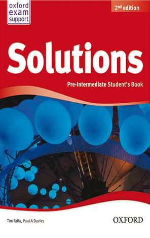 Solutions 2nd Edition, Pre-Intermediate Student's Book