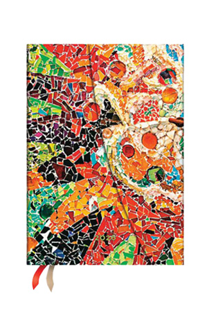 Planer tjedni 2026 13x18cm midi magnet Gaudi's Sun Paperblanks 